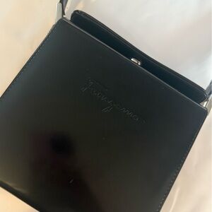 Salvatore Ferragamo Black Shoulder Bag